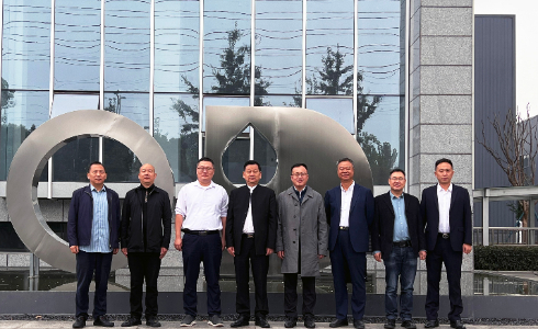 中國建材研究院、華鎣市副市長孟欣率玄武巖專家組一行赴源單科技調研指導